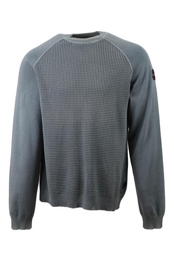 Napapijri Trui in maat L Blauw, Kleding | Heren, Truien en Vesten, Verzenden, Zo goed als nieuw, Blauw, Napapijri