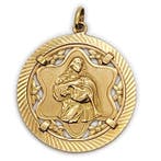 Kruishanger - 18 karaat Geel goud