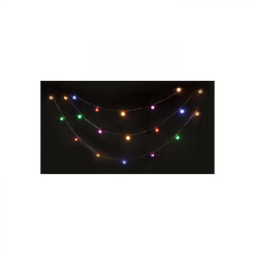 Ibiza Ledstring-color Lichtsnoer Met 20 Kleur LED Lampen, Muziek en Instrumenten, Licht en Laser, Verzenden, Nieuw, Overige typen
