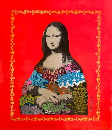 Quiona+ - ‘The Mona Lisa in the Museum’ XXL (No Reserve