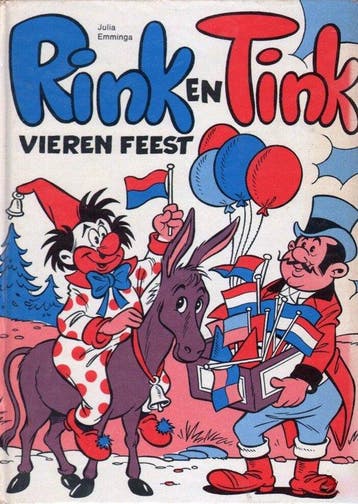 Rink en Tink vieren feest / Rink en Tink / 3 - Julia Emminga, Verzenden, Zo goed als nieuw, Julia Emminga