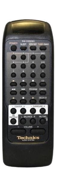 Afstandsbediening Technics rak-ch202wh SE-CH770, Ophalen of Verzenden, Nieuw, Origineel