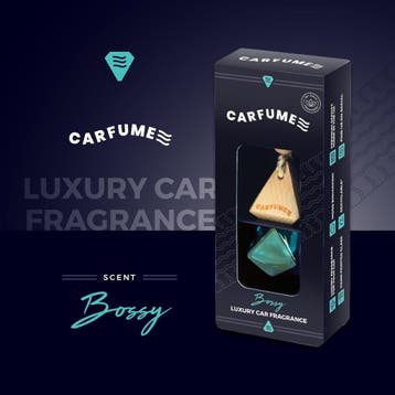 Carfume Original Blue Bossy Mannen Autogeurtje, Verzenden, Nieuw