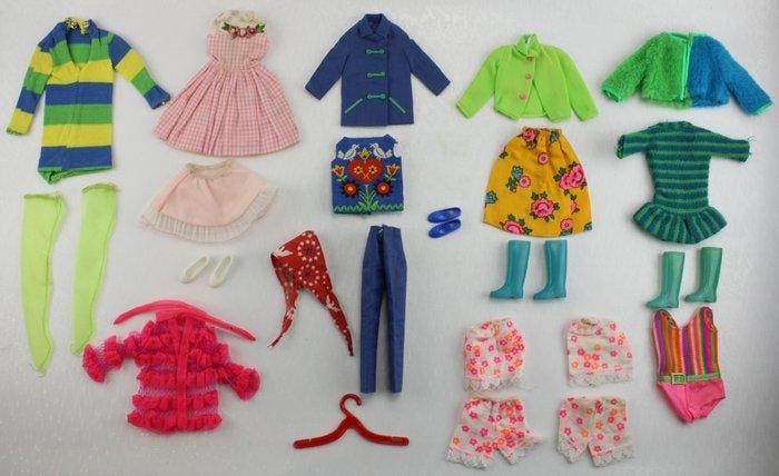 Mattel - Barbiepop Lot of Barbie / Frankie / Skipper /, Antiek en Kunst, Antiek | Speelgoed