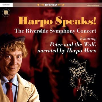 cd - harpo marx - HARPO SPEAKS! - THE RIVERSIDE SYMPHONY..., Cd's en Dvd's, Verzenden, Zo goed als nieuw