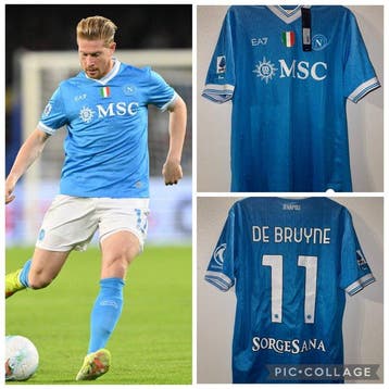 Napoli - Serie A - Kevin De Bruyne - 2026 - Voetbalshirt, Nieuw