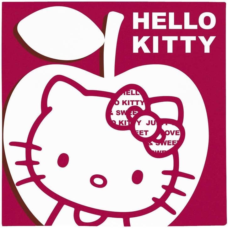 Servetten Hello Kitty Apple 20 stuks, Kleding | Dames, Carnavalskleding en Feestkleding, Nieuw, Ophalen of Verzenden