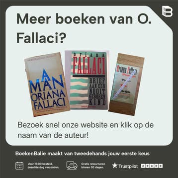 Niets en zo zij het - O. Fallaci 9789035102361, Verzenden, Gelezen, O. Fallaci
