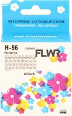 FLWR HP 56 zwart, Computers en Software, Printerbenodigdheden, Verzenden, Nieuw, Cartridge, FLWR