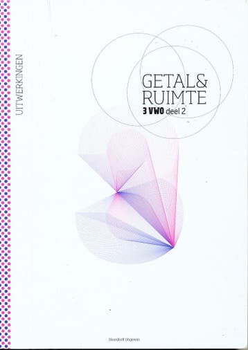 Getal en Ruimte 3 Uitwerkingen deel 2 10e editie VWO, Boeken, Verzenden, Nieuw