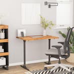 vidaXL Bureaublad rechthoekig 100x50x2,5 cm massief, Huis en Inrichting, Tafels | Eettafels, Verzenden, Nieuw