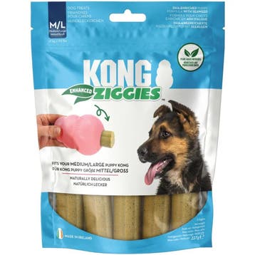 KONG Ziggies Enhanced Puppy - M/L - 5 stuks (Hondenvoer), Dieren en Toebehoren, Dierenvoeding, Verzenden, Hond