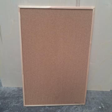 OUTLET - Prikbord houten lijst - 60 x 90 cm, Ophalen of Verzenden, Nieuw