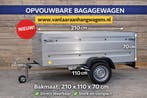 NIEUW Opvouwbare Bagagewagen Aanhangwagen - Compleet!, Ophalen of Verzenden, Nieuw