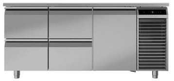 Koelwerkbank | Chroomnikkelstaal | 4 laden | 1780 x 700 x..., Verzenden, Nieuw in verpakking