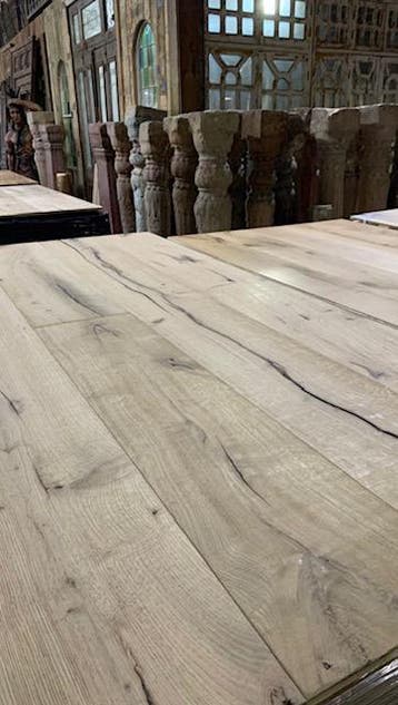 Uniek oud eiken vloeren Kasteel vloer antiek eiken parket, Nieuw