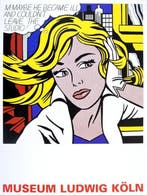 Roy Lichtenstein (1923-1997) - Maybe, 1965 - Museumsprint -, Antiek en Kunst