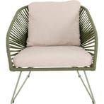 Izumi loungestoel - groen, Ophalen of Verzenden, Nieuw