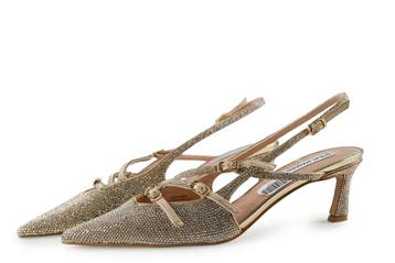 Steve Madden Slingbacks in maat 39 Goud, Overige kleuren, Verzenden, Steve Madden, Zo goed als nieuw