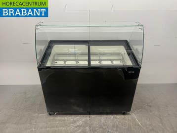Verrijdbare Combisteel Java Schepijsvitrine 8 bakken 230V, Ophalen of Verzenden, Nieuw zonder verpakking