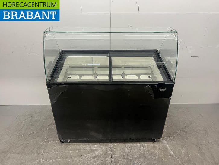 Verrijdbare Combisteel Java Schepijsvitrine 8 bakken 230V, Zakelijke goederen, Horeca | Keukenapparatuur, Nieuw zonder verpakking