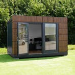 Nieuw! Schaftkeet Helsinki 4x3 m - Comfortabele pauzeruimte, Doe-het-zelf en Verbouw, Bouwketen en Schaftketen, Nieuw