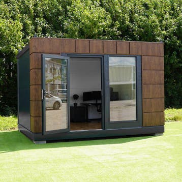 Nieuw! Schaftkeet Helsinki 4x3 m - Comfortabele pauzeruimte, Doe-het-zelf en Verbouw, Bouwketen en Schaftketen, Nieuw