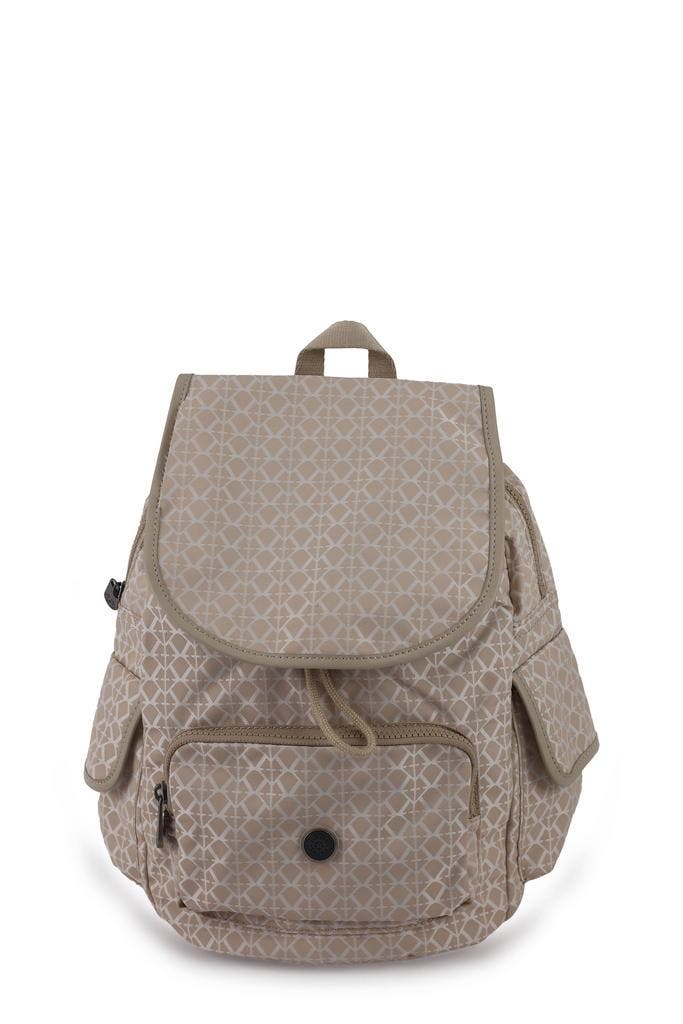 Kipling Rugzak Beige, Sieraden, Tassen en Uiterlijk, Tassen | Damestassen, Beige, Zo goed als nieuw, Verzenden