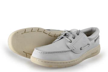 Timberland Bootschoenen in maat 42 Wit, Kleding | Heren, Verzenden, Boots, Zo goed als nieuw, Wit