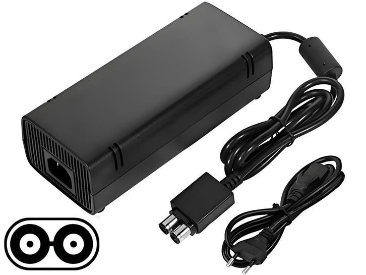 Microsoft Xbox 360 Slim AC Adapter, Spelcomputers en Games, Spelcomputers | Xbox 360, Ophalen of Verzenden