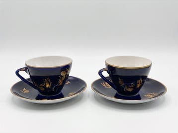 Lomonosov Imperial Porcelain Factory - Kop en schotel (2) -