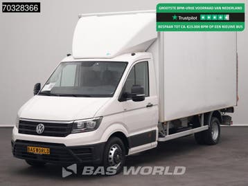Volkswagen Crafter 177pk Laadklep Zijdeur Bakwagen Airco Cru, Stof, Gebruikt, Euro 6, Volkswagen
