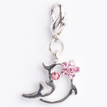 Be Charmed bedel met karabijnsluiting zilver met een rhod..., Ophalen of Verzenden, Nieuw, Bedel