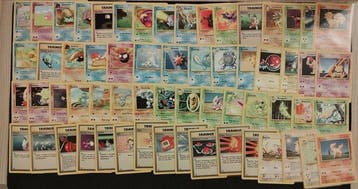 Pokémon - 65 Mixed collection - WOTC - Base set, Fossil, Nieuw