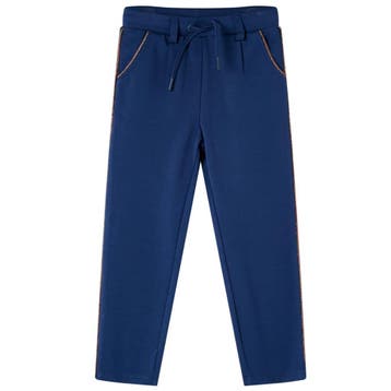vidaXL Kinderbroek met trekkoord 140 marineblauw, Verzenden, Nieuw