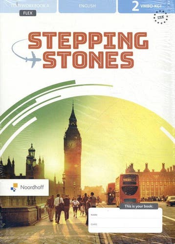 9789001591076 Stepping Stones 7e ed vmbo-kgt 2 FLEX text/..., Boeken, Verzenden, Zo goed als nieuw, Noordhoff