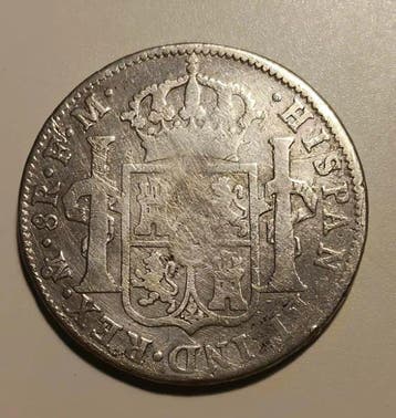 Spanje. Carlos IV. 8 Reales 1798 Mexico FM (Zonder