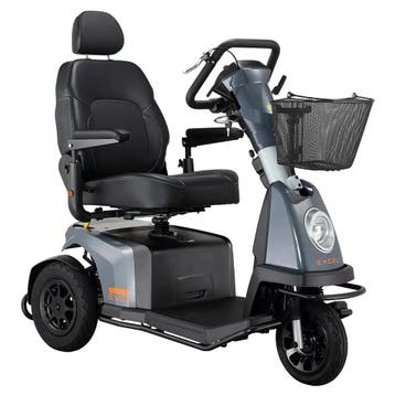 Excel Galaxy Plus EVO 3 (3 wiel Scootmobiel, Scootmobielen), Diversen, Ophalen of Verzenden, Gebruikt, Excel, 11 t/m 15 km/u