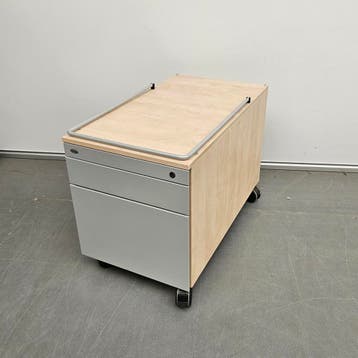 Steelcase verrijdbare ladekast met handgreep - 55x44x79 cm, Ophalen of Verzenden, Nieuw