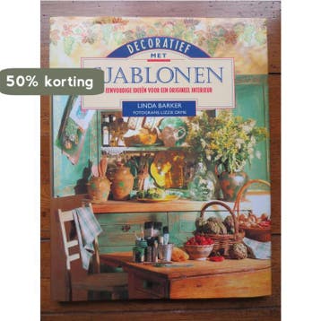 Decoratief met sjablonen / Decoratief met... - L. Barker, Verzenden, Zo goed als nieuw, L. Barker