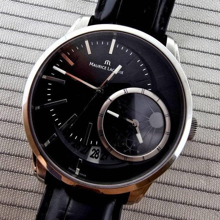 Maurice Lacroix - Pontos Decentrique GMT - PT6118.SS001.330, Sieraden, Tassen en Uiterlijk, Horloges | Heren