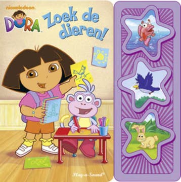 Zoek de dieren / Dora - Bridget Joyce 9789089416919, Boeken, Kinderboeken | Baby's en Peuters, Verzenden, Gelezen, Bridget Joyce
