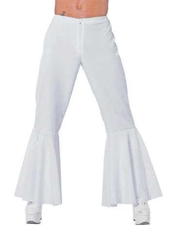 Hippie broek bi-stretch man wit, Ophalen of Verzenden, Nieuw