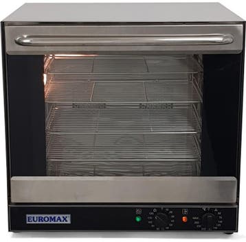 Linea Nero heteluchtoven 2/3 - met valdeur - 2 ventilatoren., Verzenden, Nieuw in verpakking