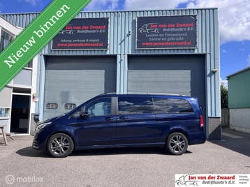 Zakelijke lease - Mercedes-Benz V-Klasse 250 D XXL, Automaat, Gebruikt, Euro 6, Blauw