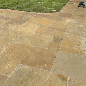 PRACHTIGE CASTLE STONE TUINTEGELS / BOURGONDISCHE DALLEN, Tuin en Terras, Tegels en Klinkers, Nieuw, Natuursteen, Terrastegels
