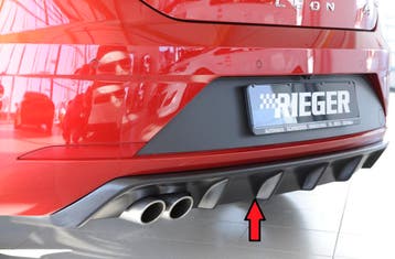 Rieger diffuser | Leon FR (5F) 2017-2020 (vanaf Facelift) -, Verzenden, Nieuw, Seat