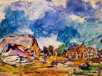 Emilio Grau-Sala (1911-1975) - NO RESERVE - Vue sur le