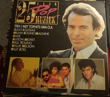 Various - 25 Jaar Popmuziek - 1984, Cd's en Dvd's, Vinyl | Pop, Ophalen of Verzenden, Gebruikt