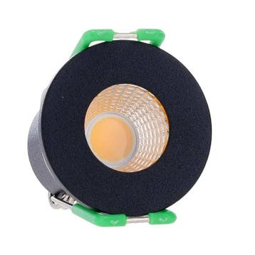 Luxar Mini LED Spot 3W 12V Inbouw IP65 Zwart, Verzenden, Nieuw, Aluminium